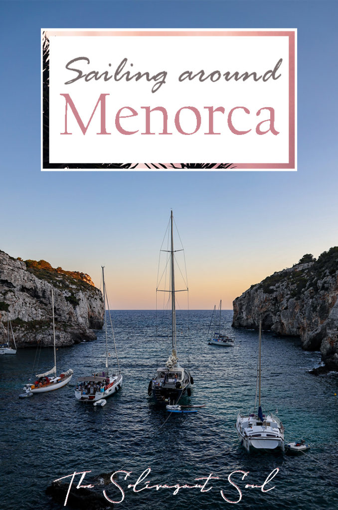 Sailing around the Balearic Islands, from Barcelona and around Menorca (Minorca)