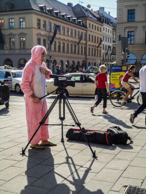Cosas raras ocurren en Munich. Weird things going on in Munich