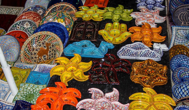 Cerámica de la zona de Sidi Bou Said, Ceramics from Sidi Bou Said