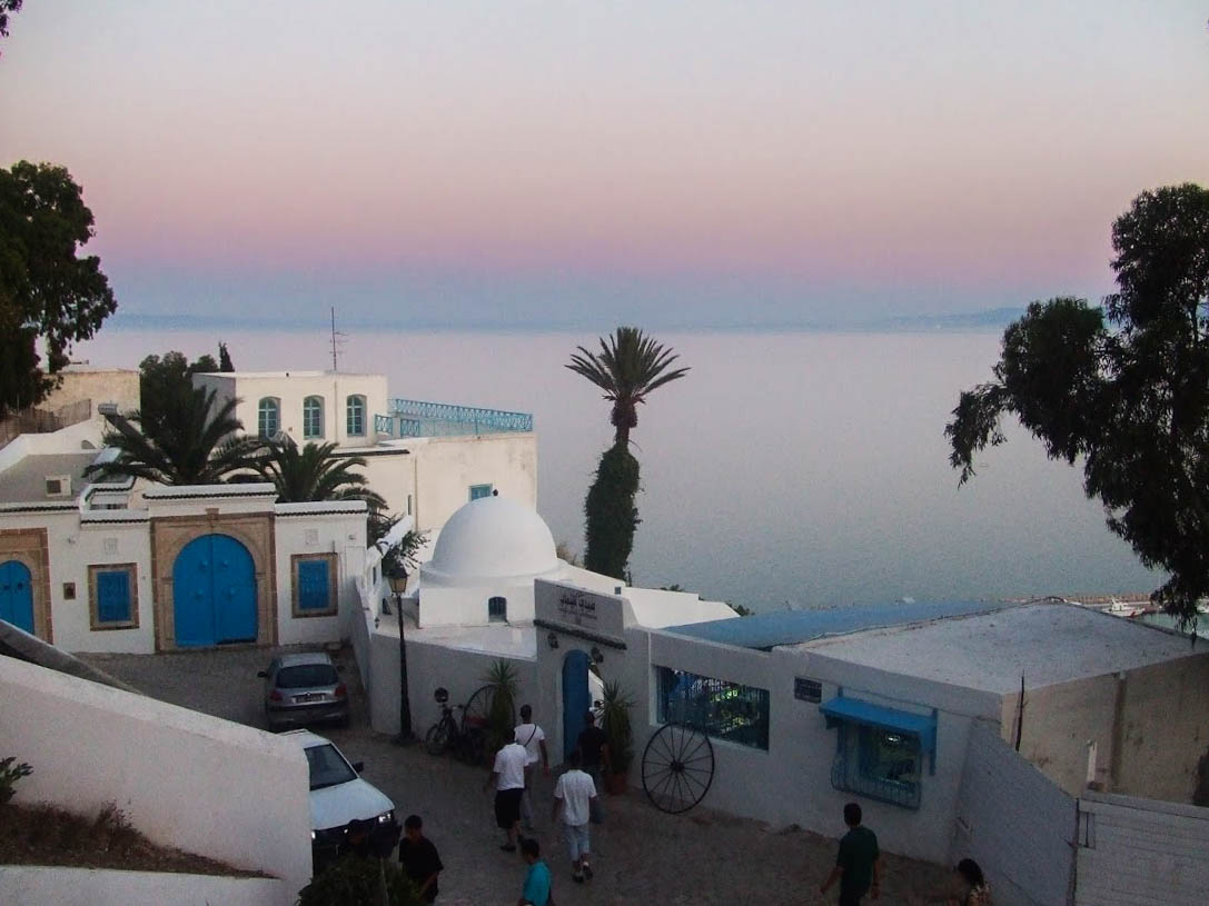 Sunset in Sidi Bou Said, Atardecer en Sidi Bou Said