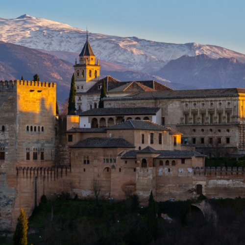 The flagant Alhambra at night - The Solivagant Soul