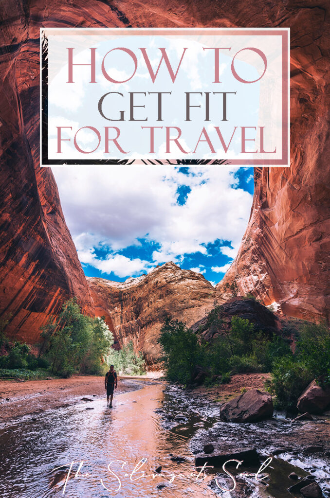 How to get fit for travel or hiking | The best tips and tricks to get in a better shape before traveling or going on holidays. Not only a way to look better in your bikini but some routines to give you the resistance to hike through mountains for days. | The Solivagant Soul #hike #workouts #gettingfit #preparingahike #trailing