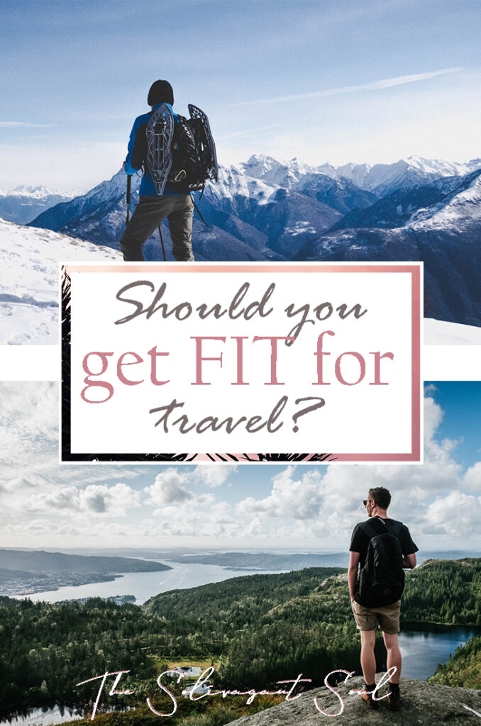 How to get fit for travel or hiking | The best tips and tricks to get in a better shape before traveling or going on holidays. Not only a way to look better in your bikini but some routines to give you the resistance to hike through mountains for days. | The Solivagant Soul #hike #workouts #gettingfit #preparingahike #trailing