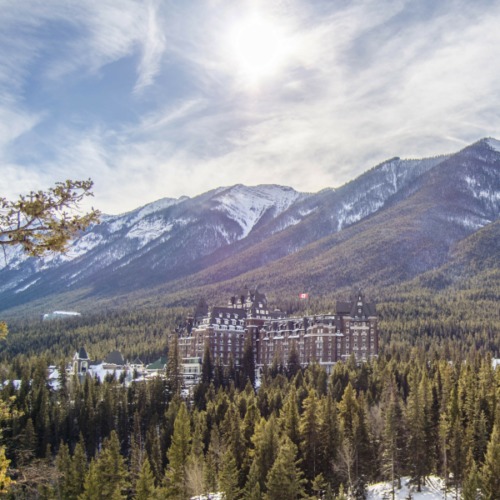 Banff Springs Fairmont in Alberta Canada - One of the nicest hotels you can find in the Rockies in Canada - The Solivagant Soul