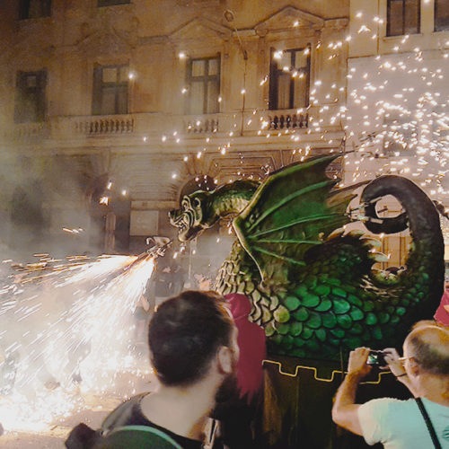 Correfoc and Devils Dance in Barcelona for la Mercè 2018 - The Solivagant Soul