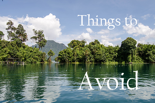 Travel Series The Solivagant Soul - Things to Avoid in destinations