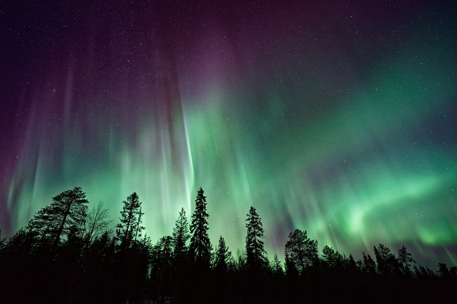 A detailed guide on how to see the Northern lights and find the most outstanding Aurora Borealis in Iceland, Norway, Canada or Greenland. From tips on how to know the intensity of the Northern Lights as well as the best places to see them. #Northernlights #auroraborealis #sunstorm #wintertravel #naturalwonders | The Solivagant Soul Travel Blog