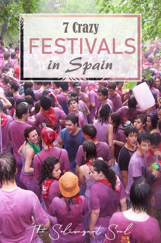 Crazy festivals around spain, wine battle in Haro